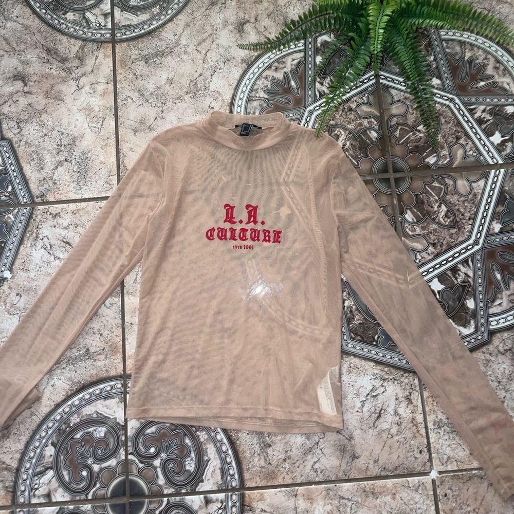 Forever 21 see through top